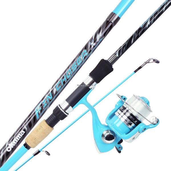 Okuma FNX-70-40SB Fin Chaser "X" Series Spinning Combo, length 6'6, 40 Size spinning reel, mono Cap 190/10, 140/12, 110/15, 2pc