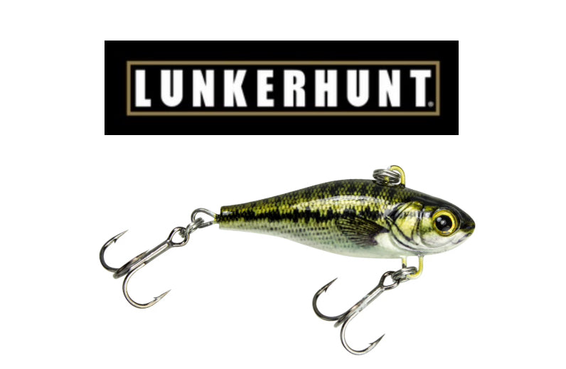 LUNKERHUNT HATCH NATURAL 1 oz weighted lure- Bass