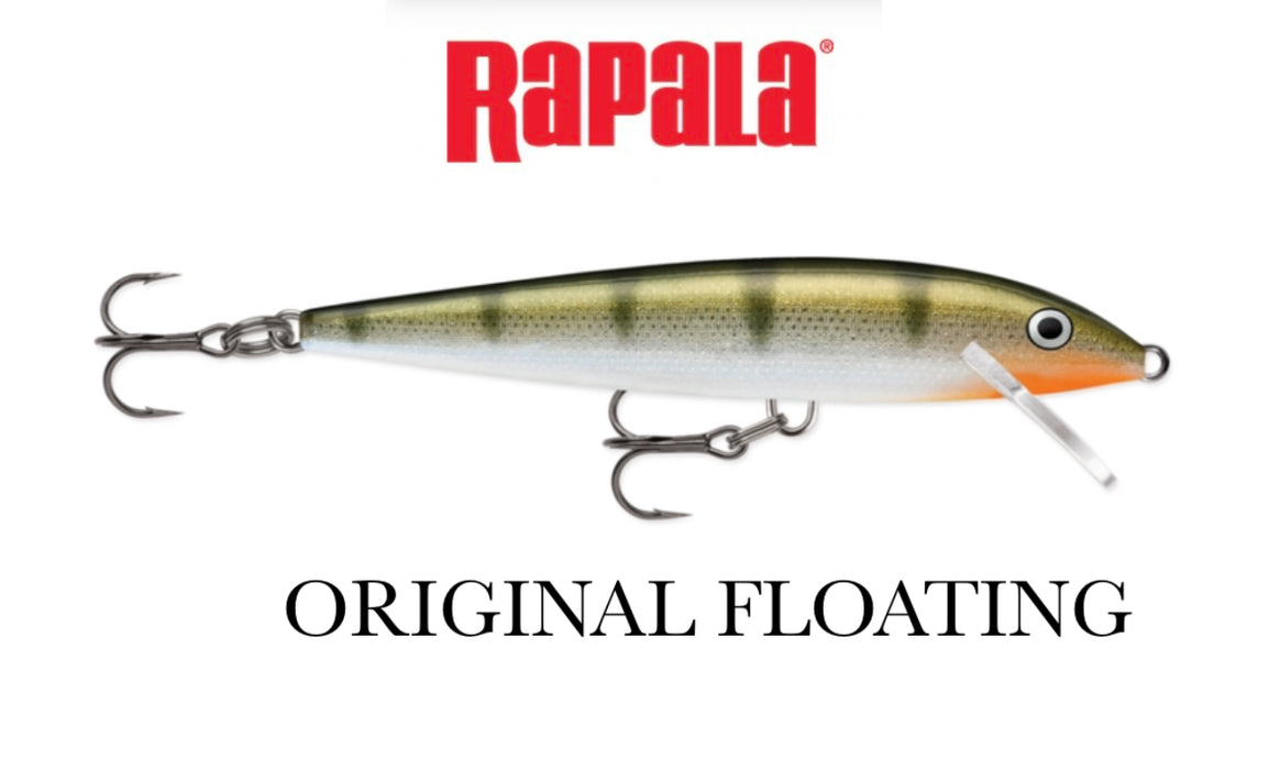 ORIGINAL FLOATING RAPALA-F09 YP- YELLOW PERCH