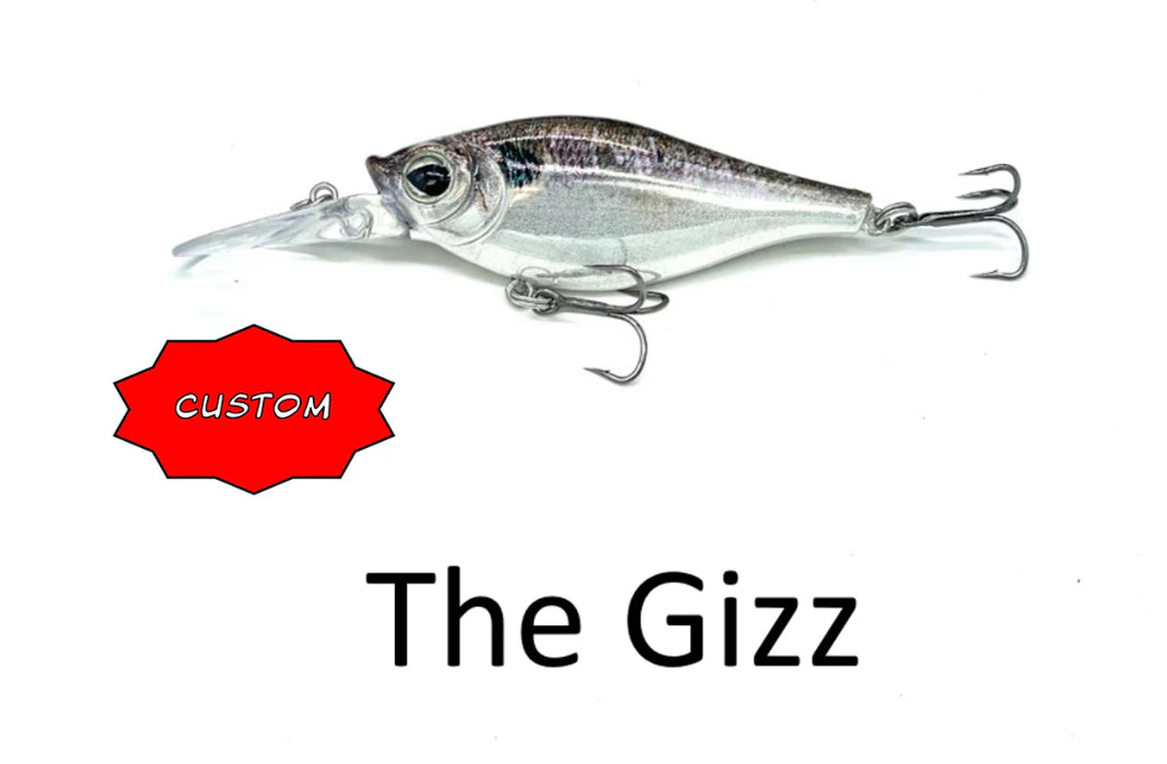 Walleye Nation Creations LLC Custom Lure-Shaky Shad- The Gizz