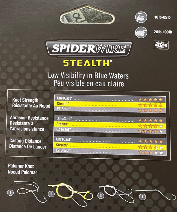 SPIDERWIRE STEALTJ BLUE CAMO- 20lb 200yd