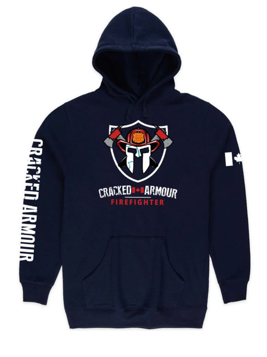 CRACKED ARMOUR FIREFIGHTER HOODIES