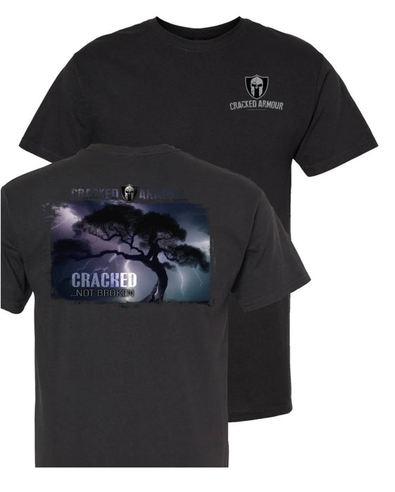 CRACKED ARMOUR- Cracked Not Broken T-Shirt