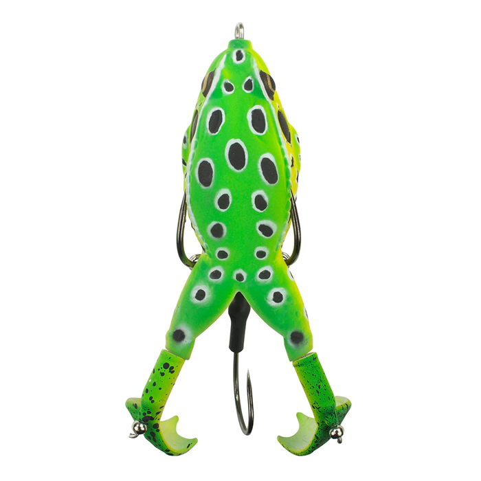 Lunkerhunt Prop Frog 3½”, Leopard